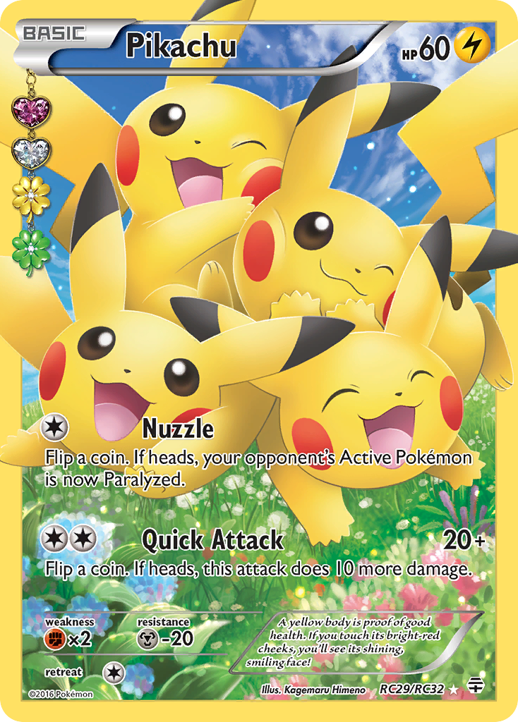 Pikachu (RC29/RC32) [XY: Generations] | Enigma On Main