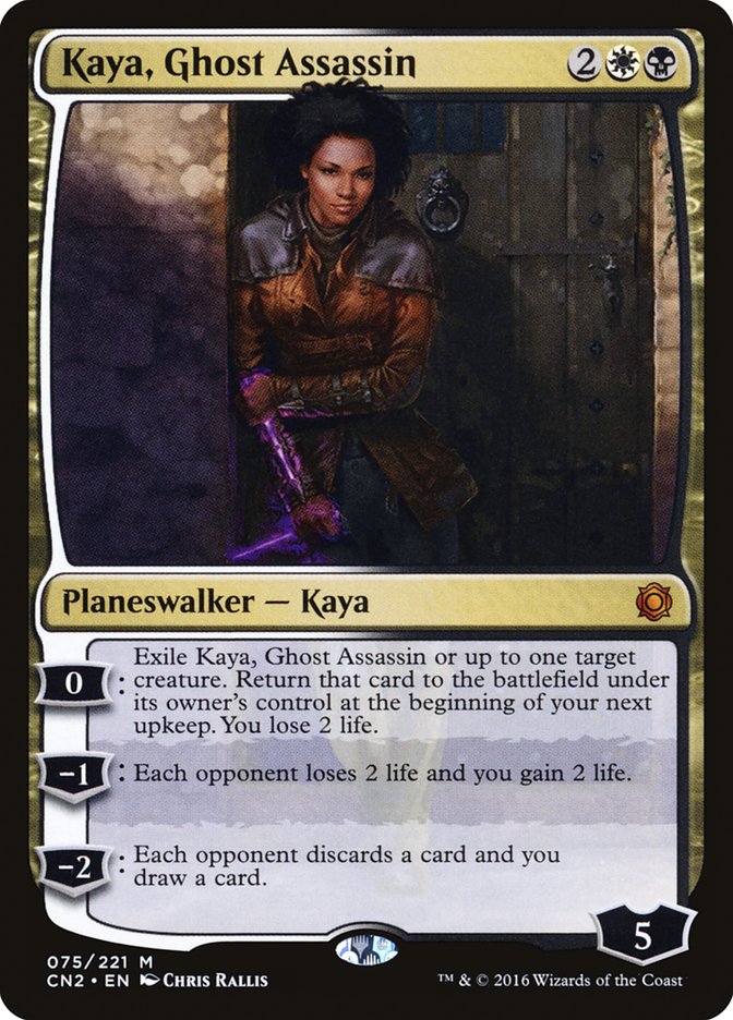 Kaya, Ghost Assassin (075/221) [Conspiracy: Take the Crown] | Enigma On Main