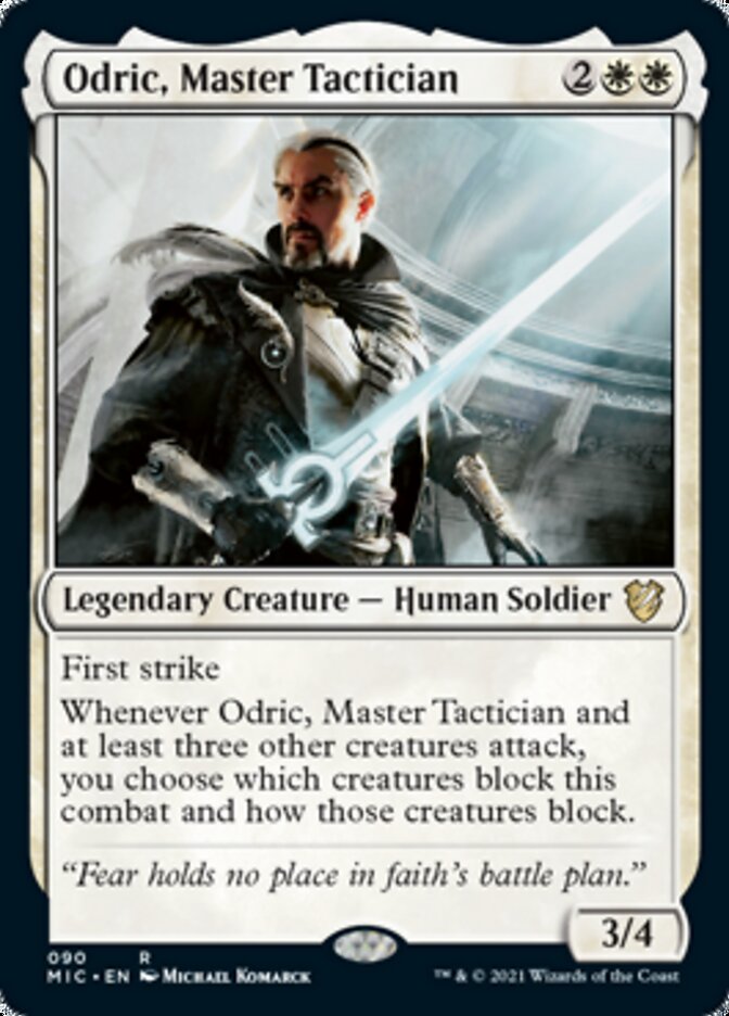 Odric, Master Tactician [Innistrad: Midnight Hunt Commander] | Enigma On Main