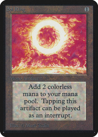 Sol Ring [Limited Edition Alpha] | Enigma On Main