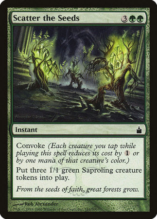 Scatter the Seeds [Ravnica: City of Guilds] | Enigma On Main