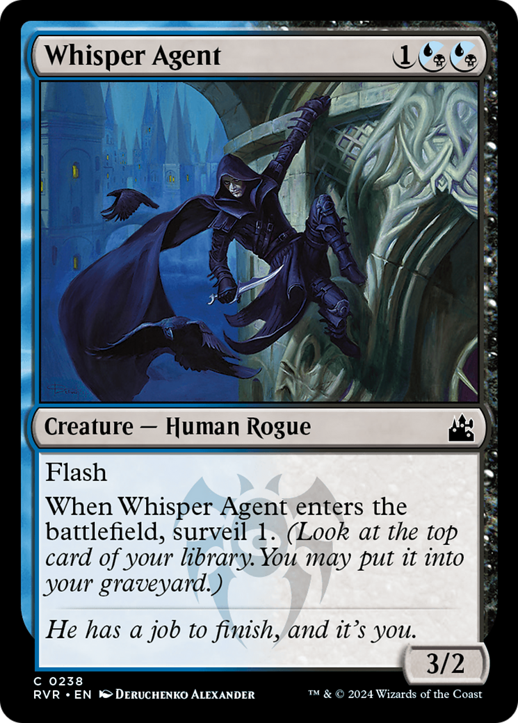 Whisper Agent [Ravnica Remastered] | Enigma On Main