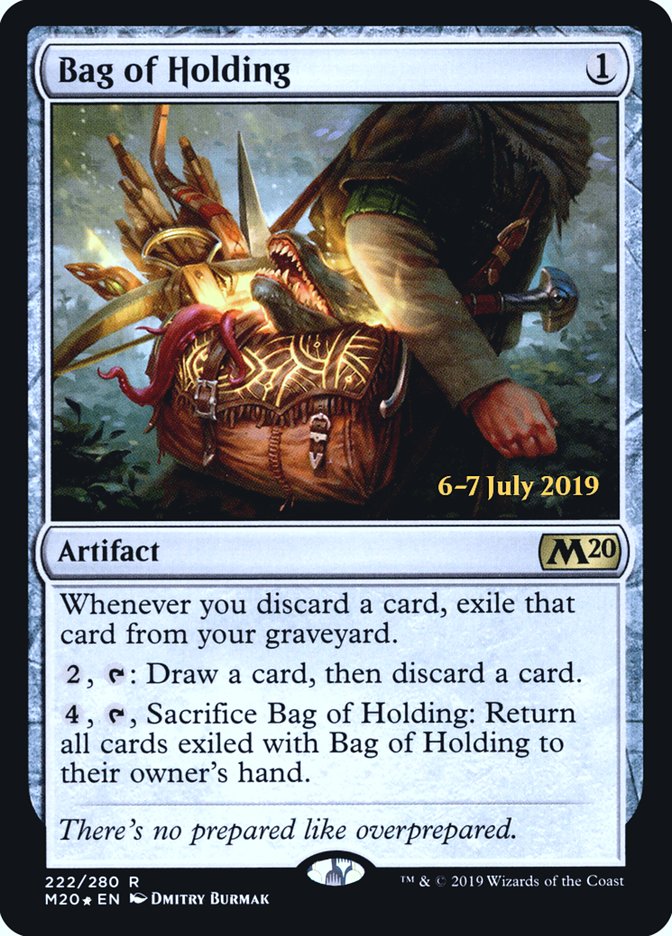 Bag of Holding  [Core Set 2020 Prerelease Promos] | Enigma On Main