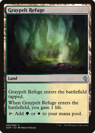 Graypelt Refuge [Duel Decks: Zendikar vs. Eldrazi] | Enigma On Main