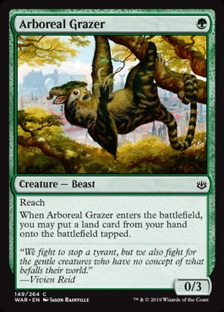 Arboreal Grazer [War of the Spark] | Enigma On Main