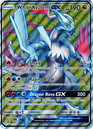 White Kyurem GX (SM141) (Jumbo Card) [Sun & Moon: Black Star Promos] | Enigma On Main