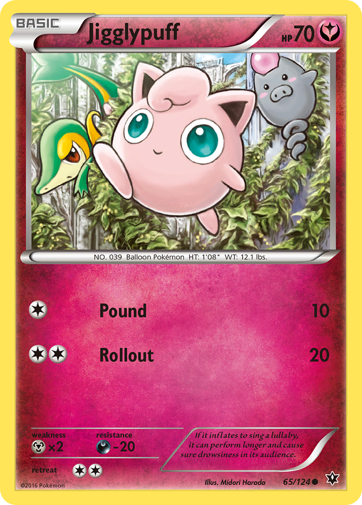 Jigglypuff (65/124) [XY: Fates Collide] | Enigma On Main