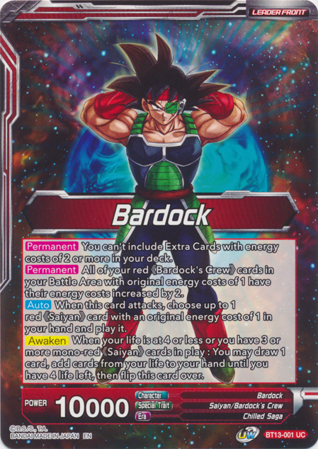 Bardock // SS Bardock, the Legend Awakened (BT13-001) [Supreme Rivalry Prerelease Promos] | Enigma On Main