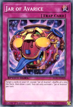 Jar of Avarice [SGX1-ENE20] Common | Enigma On Main