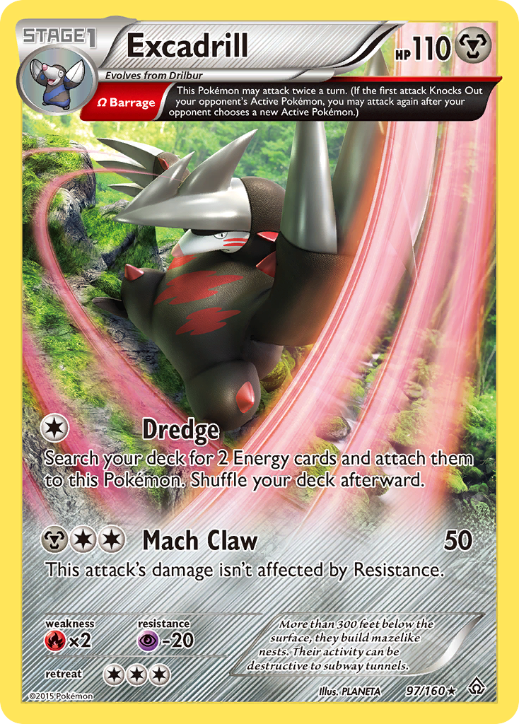 Excadrill (97/160) [XY: Primal Clash] | Enigma On Main