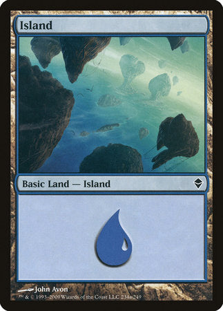 Island (234a) [Zendikar] | Enigma On Main