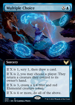 Multiple Choice (Extended) [Strixhaven: School of Mages] | Enigma On Main