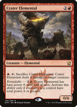 Crater Elemental [Dragons of Tarkir] | Enigma On Main