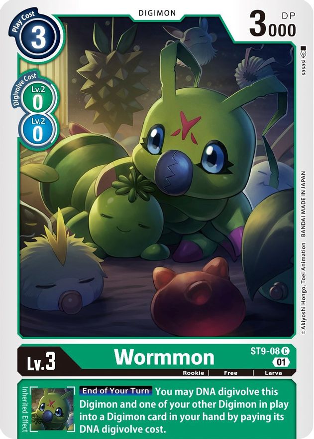 Wormmon [ST9-08] [Starter Deck: Ultimate Ancient Dragon] | Enigma On Main