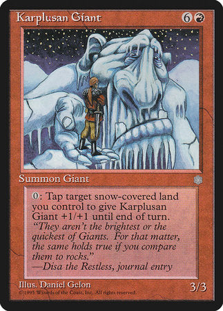 Karplusan Giant [Ice Age] | Enigma On Main