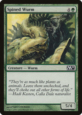 Spined Wurm [Magic 2011] | Enigma On Main