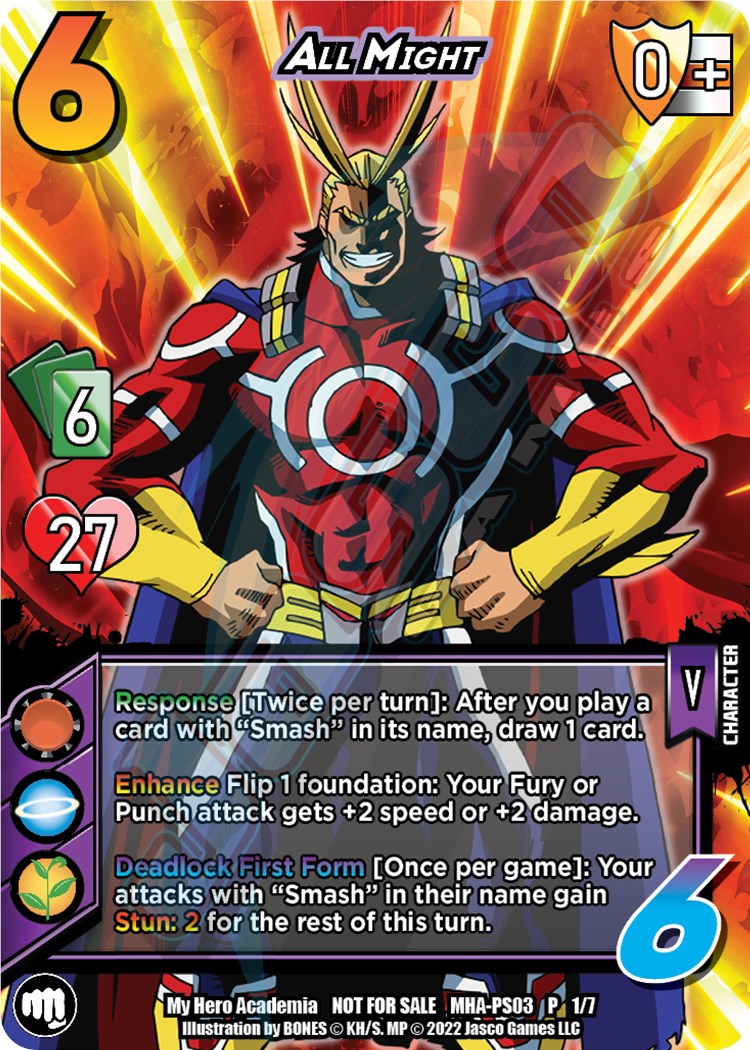 All Might [Crimson Rampage Promos] | Enigma On Main