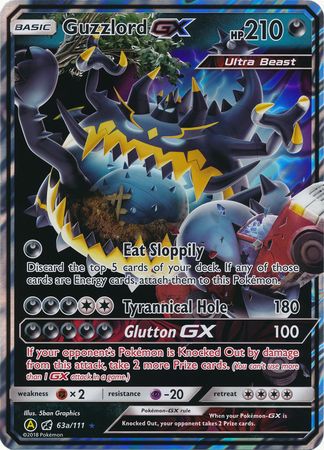 Guzzlord GX (63a/111) (Jumbo Card) [Sun & Moon: Crimson Invasion] | Enigma On Main