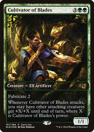 Cultivator of Blades [Kaladesh Promos] | Enigma On Main