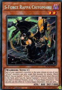 S-Force Rappa Chiyomaru [BLVO-EN011] Secret Rare | Enigma On Main