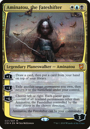 Aminatou, the Fateshifter (Commander 2018) [Commander 2018 Oversized] | Enigma On Main