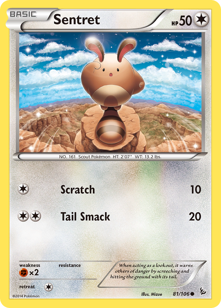 Sentret (81/106) [XY: Flashfire] | Enigma On Main