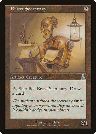 Brass Secretary [Urza's Destiny] | Enigma On Main