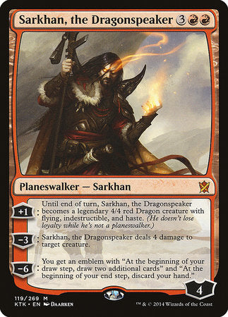 Sarkhan, the Dragonspeaker [Khans of Tarkir] | Enigma On Main