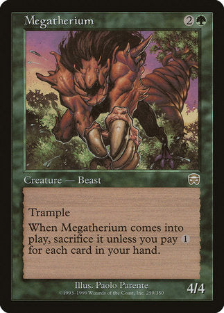 Megatherium [Mercadian Masques] | Enigma On Main