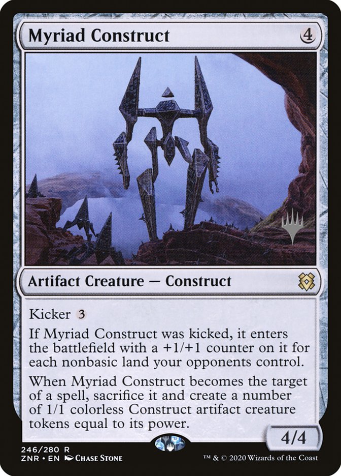Myriad Construct (Promo Pack) [Zendikar Rising Promos] | Enigma On Main