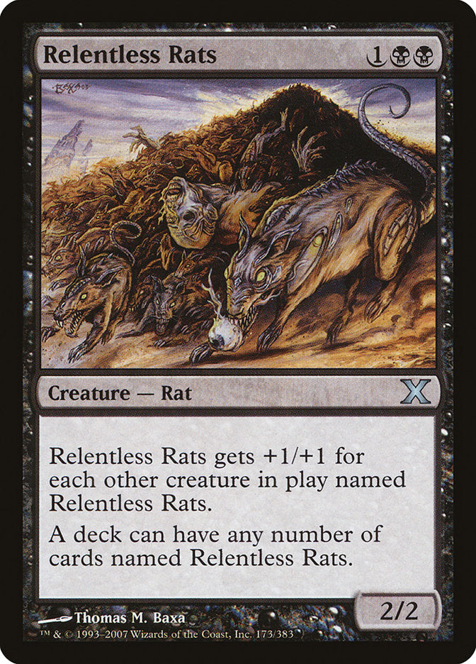 Relentless Rats [Tenth Edition] | Enigma On Main