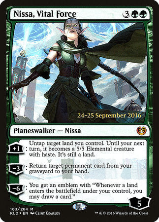 Nissa, Vital Force [Kaladesh Promos] | Enigma On Main