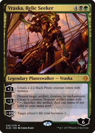 Vraska, Relic Seeker [Ixalan Promos] | Enigma On Main