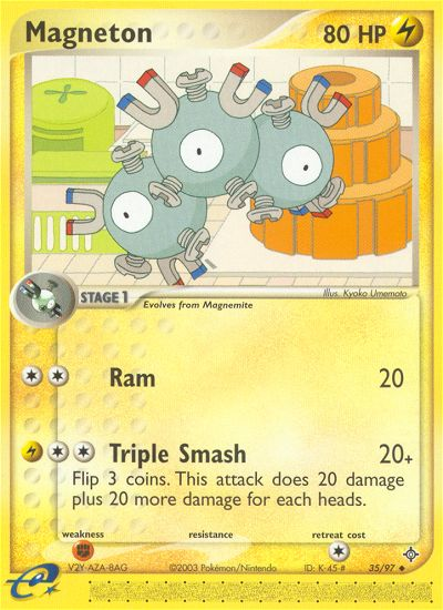 Magneton (35/97) [EX: Dragon] | Enigma On Main