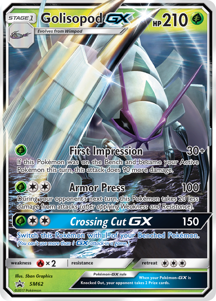 Golisopod GX (SM62) [Sun & Moon: Black Star Promos] | Enigma On Main