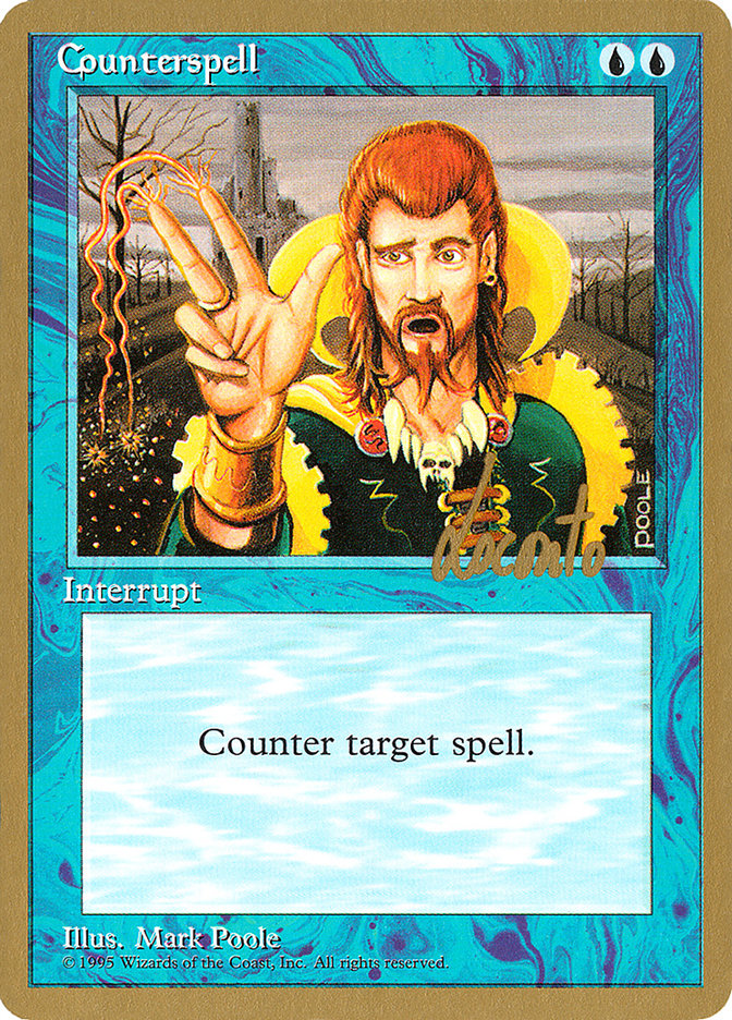 Counterspell (Michael Loconto) [Pro Tour Collector Set] | Enigma On Main