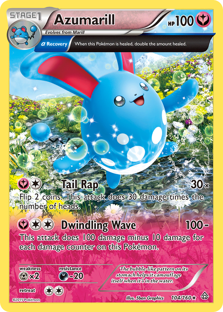 Azumarill (104/160) [XY: Primal Clash] | Enigma On Main