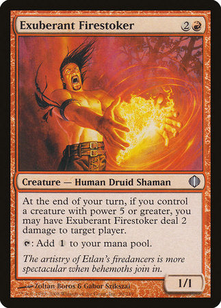 Exuberant Firestoker [Shards of Alara] | Enigma On Main