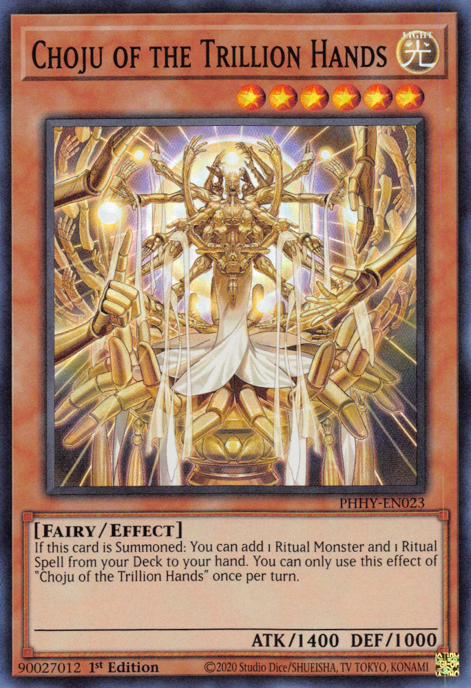 Choju of the Trillion Hands [PHHY-EN023] Super Rare | Enigma On Main