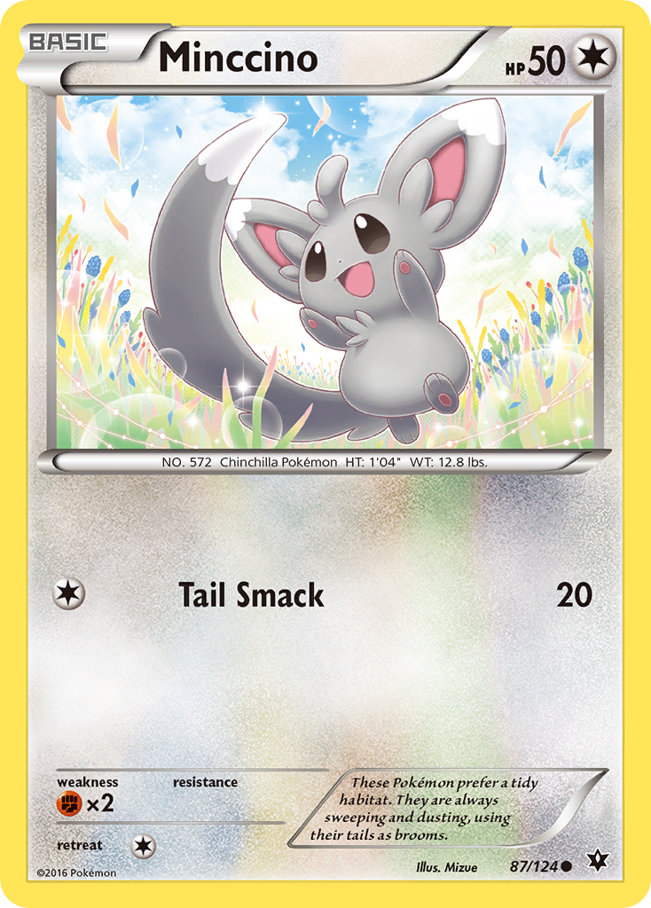 Minccino (87/124) [XY: Fates Collide] | Enigma On Main