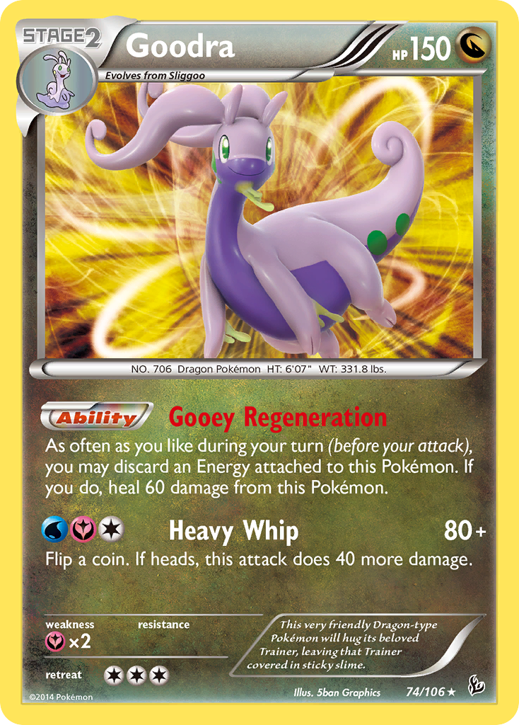 Goodra (74/106) [XY: Flashfire] | Enigma On Main