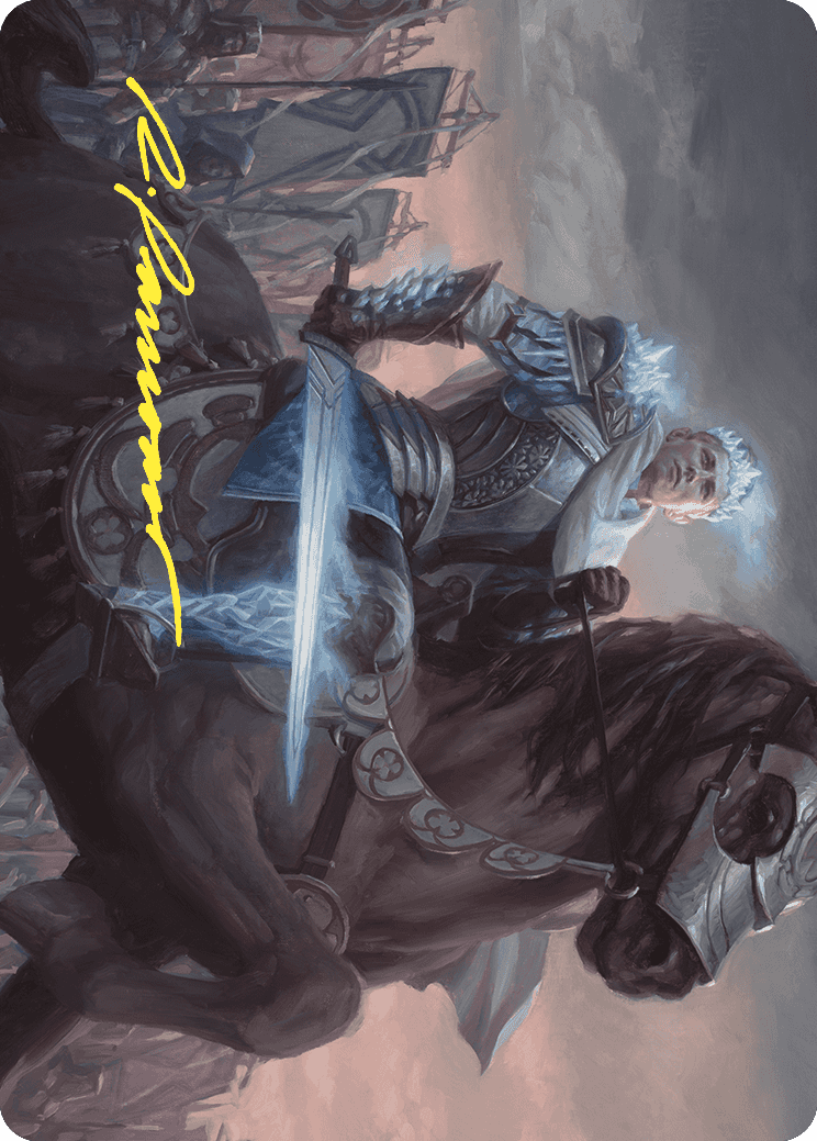 Will, Scion of Peace Art Card (Gold-Stamped Signature) [Wilds of Eldraine Art Series] | Enigma On Main