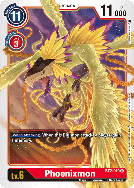 Phoenixmon [BT2-019] [Release Special Booster Ver.1.5] | Enigma On Main