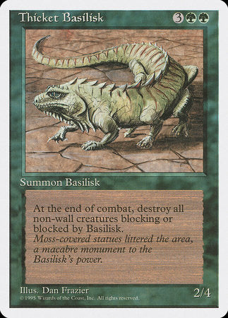 Thicket Basilisk [Fourth Edition] | Enigma On Main