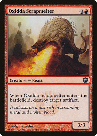 Oxidda Scrapmelter [Scars of Mirrodin] | Enigma On Main