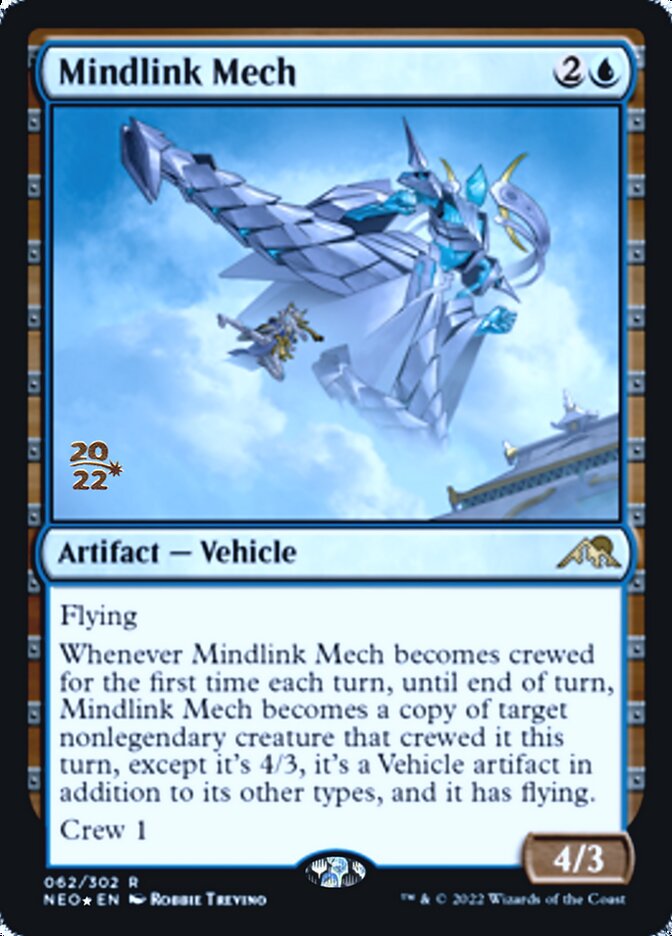 Mindlink Mech [Kamigawa: Neon Dynasty Prerelease Promos] | Enigma On Main