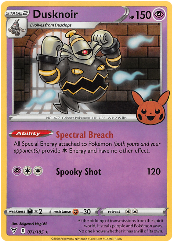 Dusknoir (071/185) [Trick or Trade 2023] | Enigma On Main