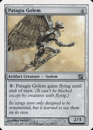 Patagia Golem [Eighth Edition] | Enigma On Main