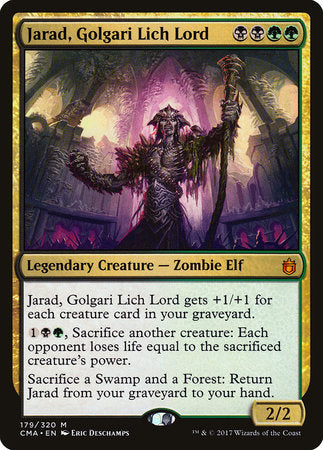 Jarad, Golgari Lich Lord [Commander Anthology] | Enigma On Main