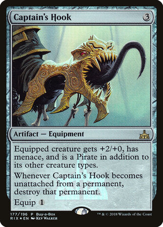 Captain's Hook [Rivals of Ixalan Promos] | Enigma On Main